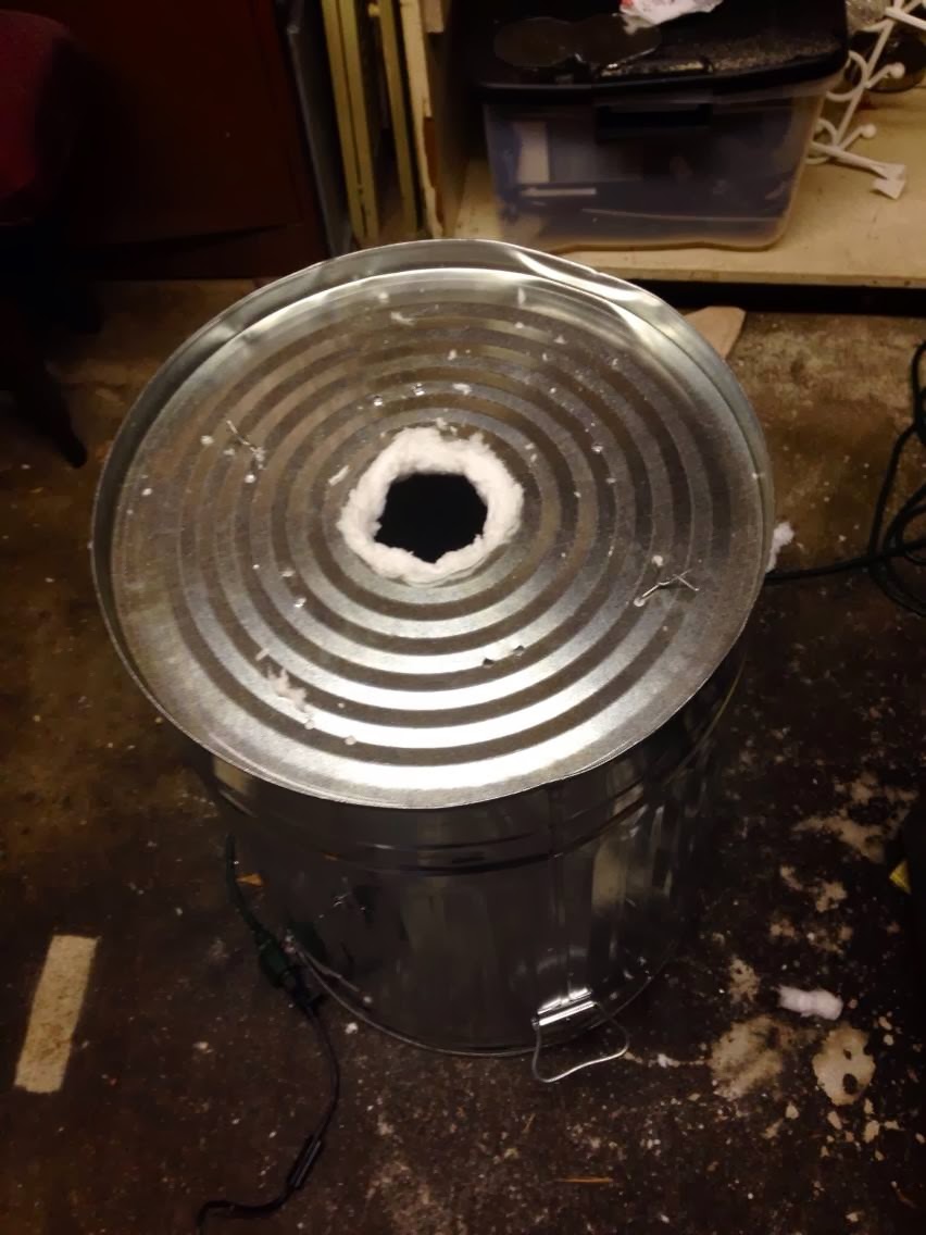 Daydream Believer Pottery Bisque Firing in my Homemade Raku Kiln