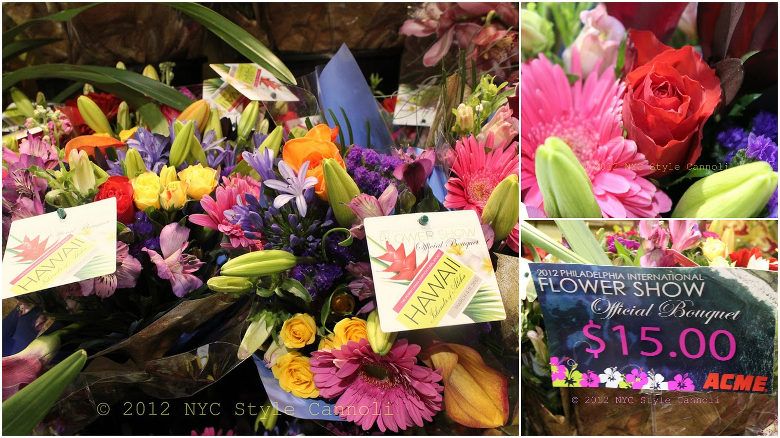 Photo Gallery Tuesday "2012 Philadelphia Flower Show Bouquet" NYC