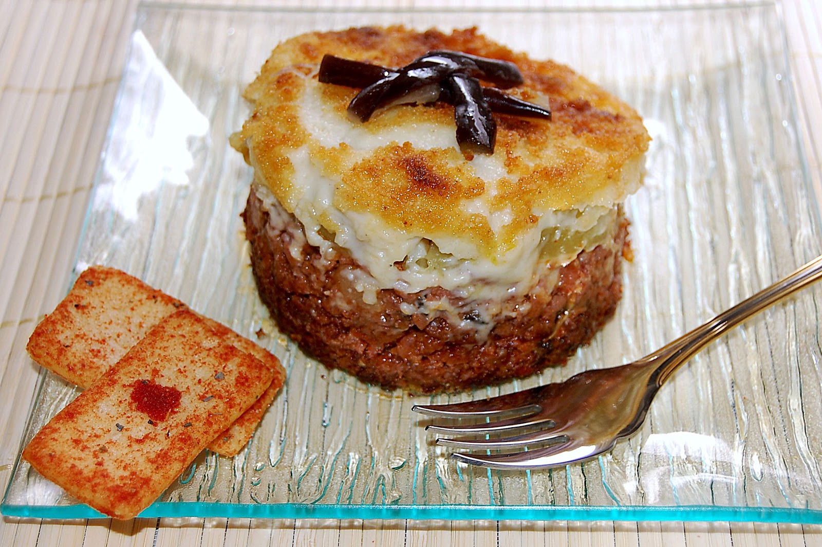 Azúcar en mi cocina Pastel de berenjena y carne