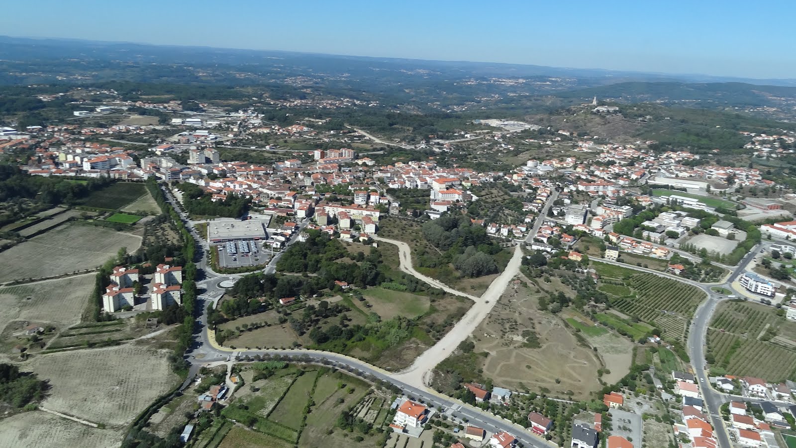 A Terceira Dimensão Fotografia Aérea Mangualde