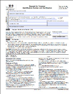 Fillable W 9 Form Download - Free.