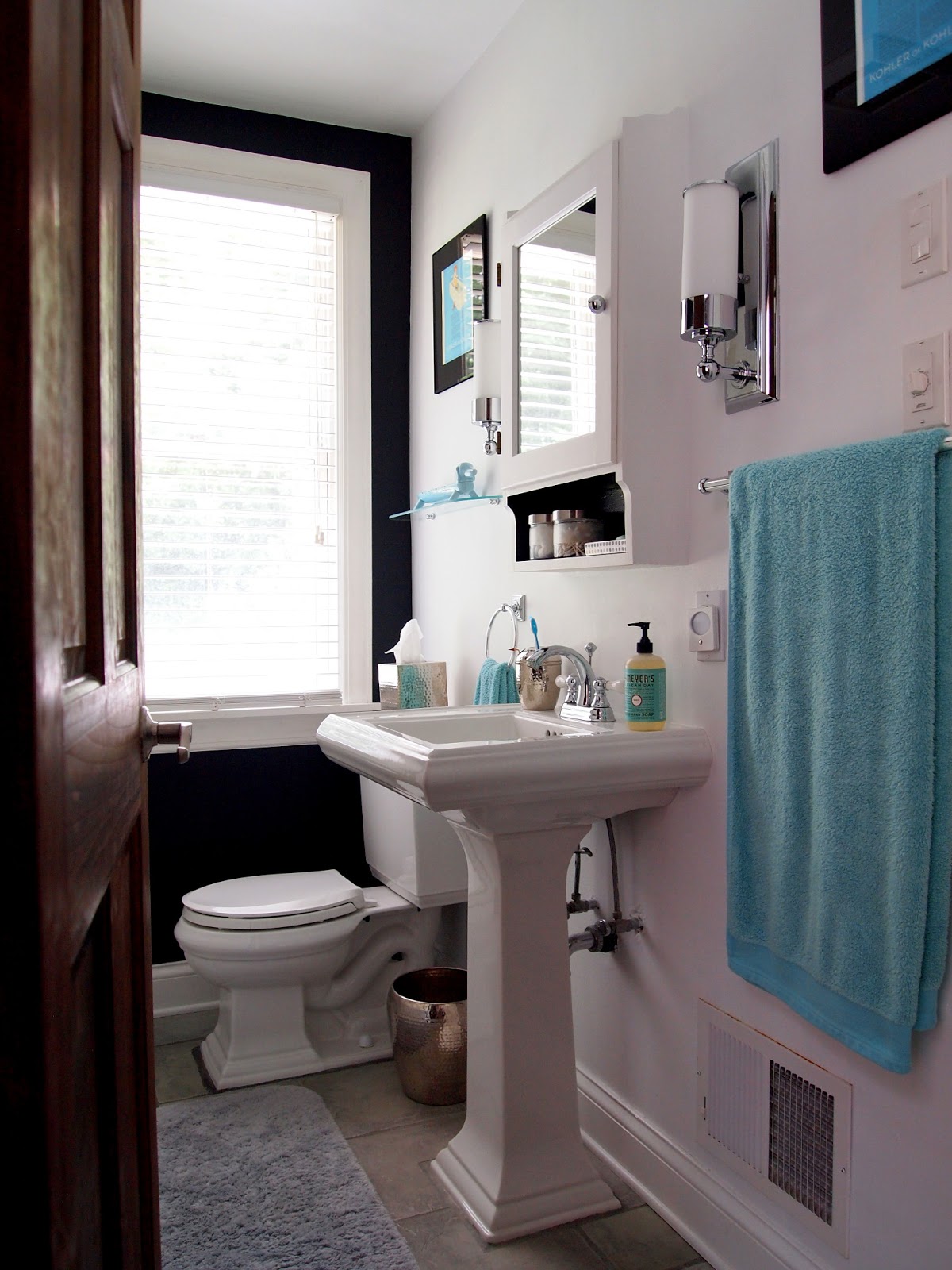 Cozy Little Cave: Upstairs Bathroom Updates