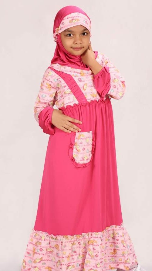 desain baju muslim anak