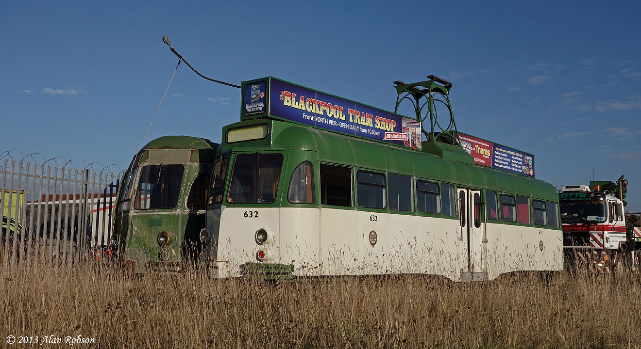 Blackpool Tram Blog The last of the LTT trams return to Rigby Road