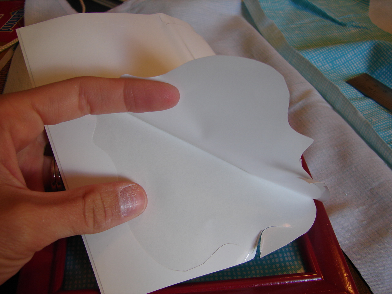 A girl and a glue gun dry erase vinyl