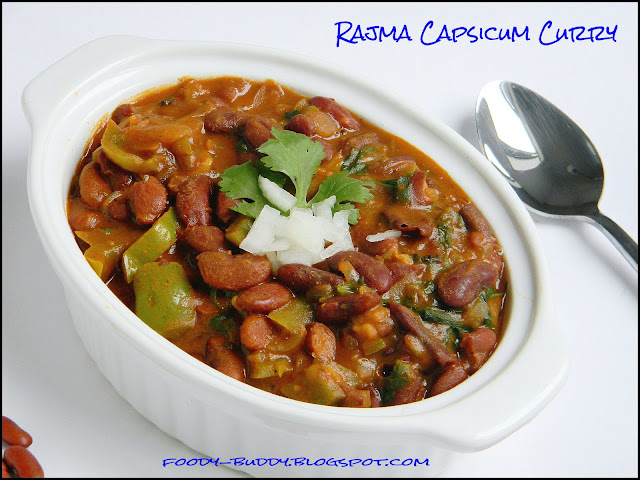 Rajma Capsicum Curry