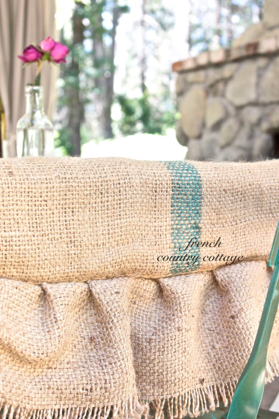 Rustic Table Runner FRENCH COUNTRY COTTAGE
