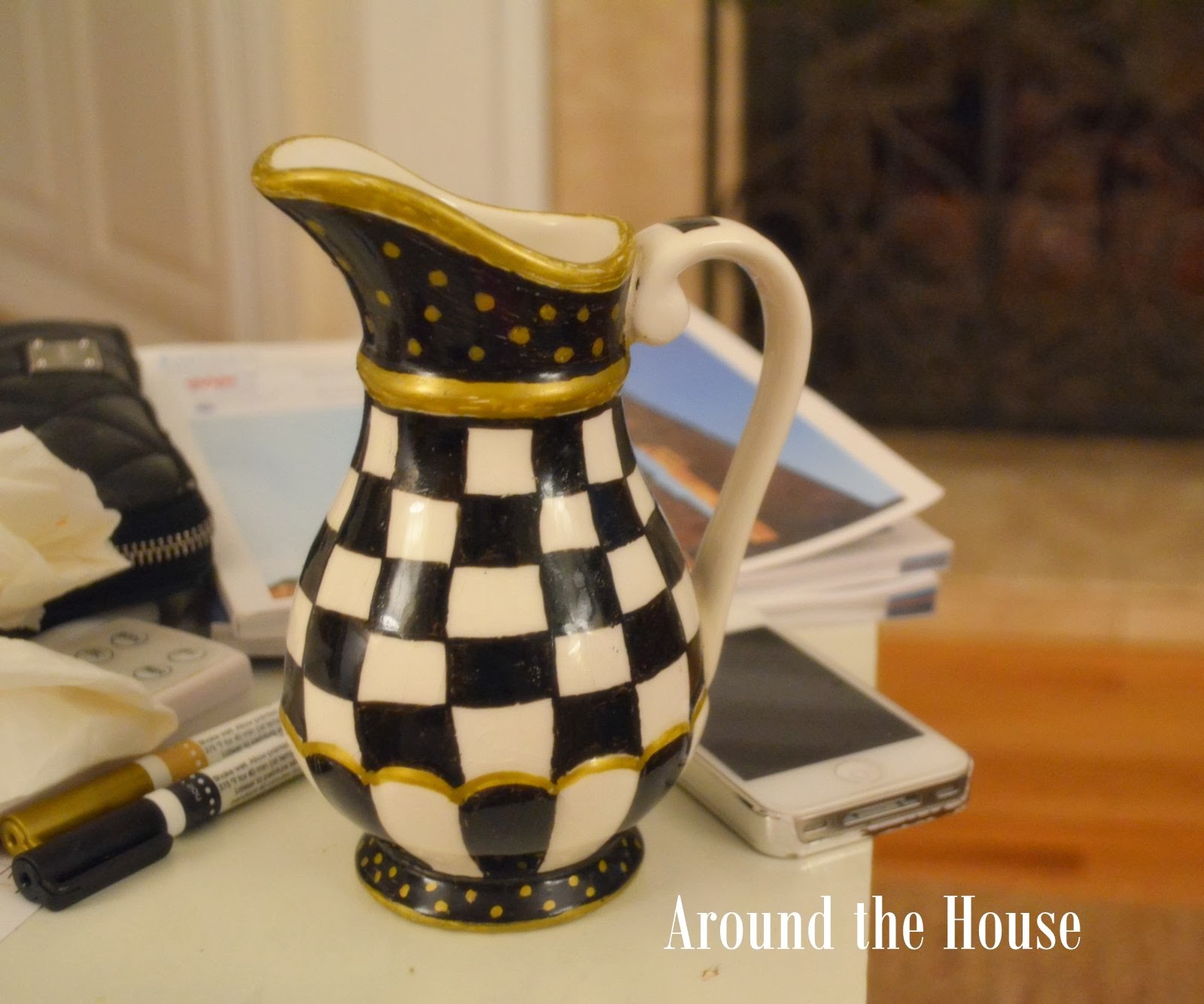 Around the House MY MACKENZIE CHILDS KNOCK OFF PAINTING