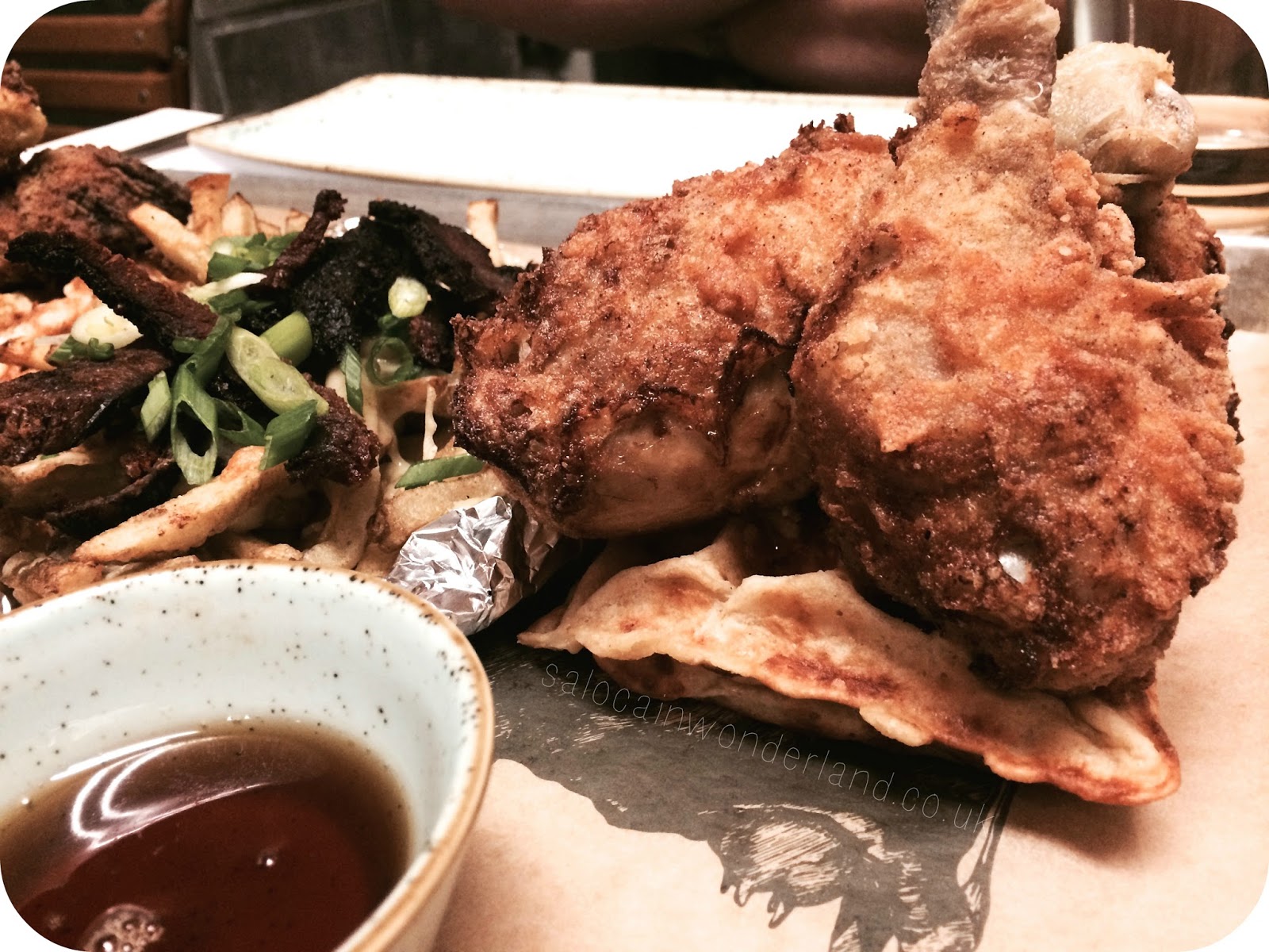 Saloca in Wonderland Slims Pork Chop Express Liverpool