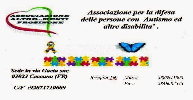 AUTISMO: ORA C'E' L' ASSOCIAZIONE