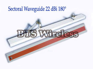 Antenna Sectoral Waveguide 22 Dbi 180 5 8 Ghz Server Storage