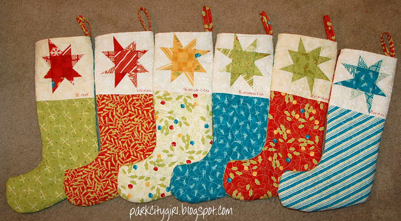 Dairy Farm Quilted Christmas Stocking