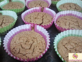 magdalenas sin gluten con fresas