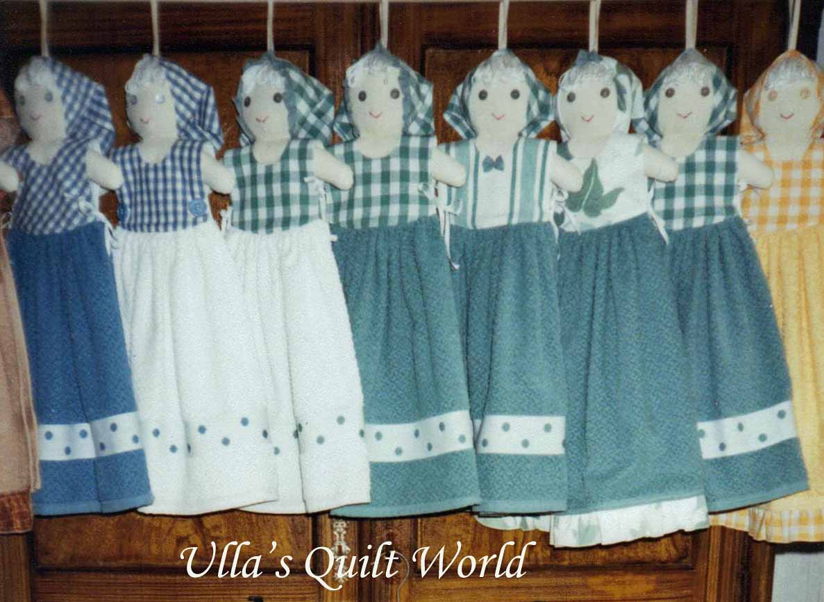 Ulla's Quilt World Towel elf quilt, pattern
