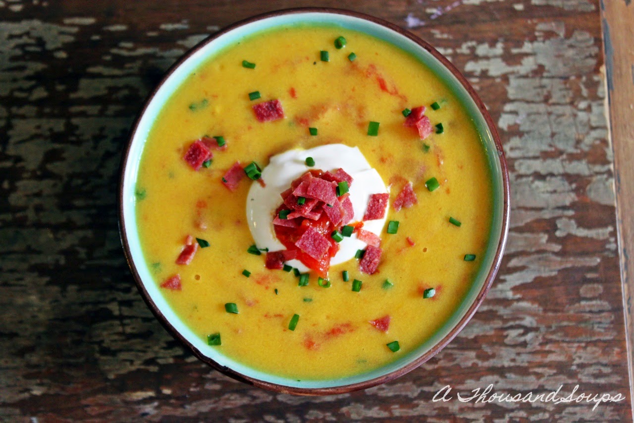 Sweet Corn Soup with Roasted Tomatoes and Bacon Sweet Corn Soup with Roasted Tomatoes and Bacon