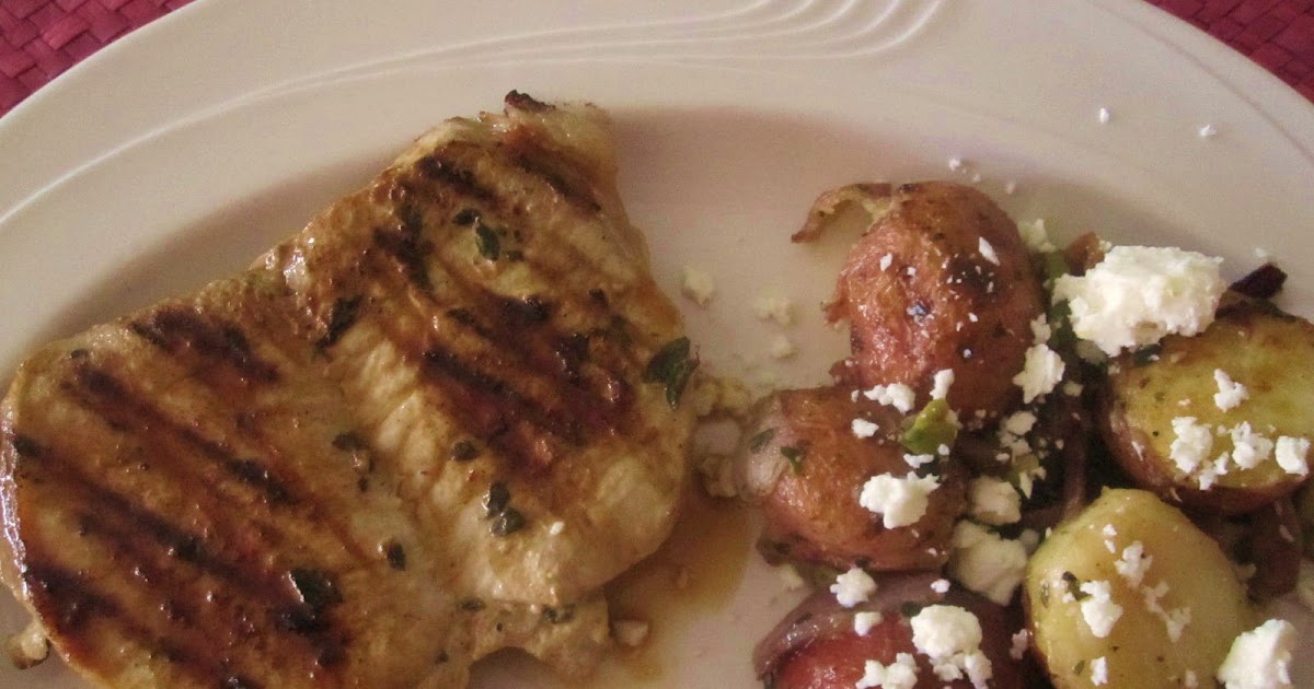 Maggie MealTime MarjoramRubbed Pork & Grilled Potato Salad