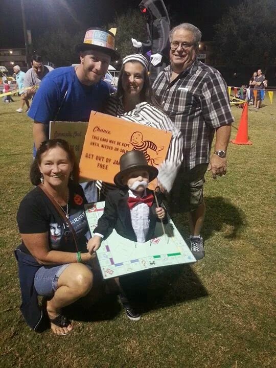 of course most of our costume was either recycled or handmade as far as i am concerned the store bought costumes can be for school days or events or trick