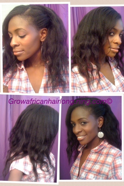 I Wore My Hair Out Grow African Hair Long Gahl