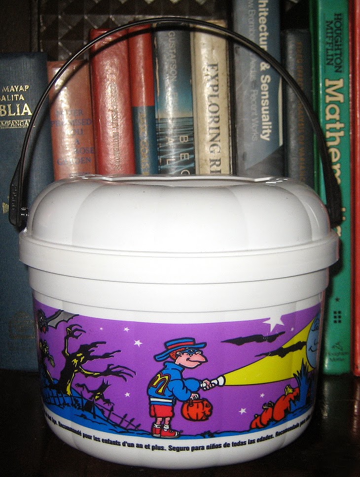 Percy's Fast Food Toy Stories Halloween Bucket 1999 McD
