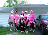 Pink Hard Hat Group Photo