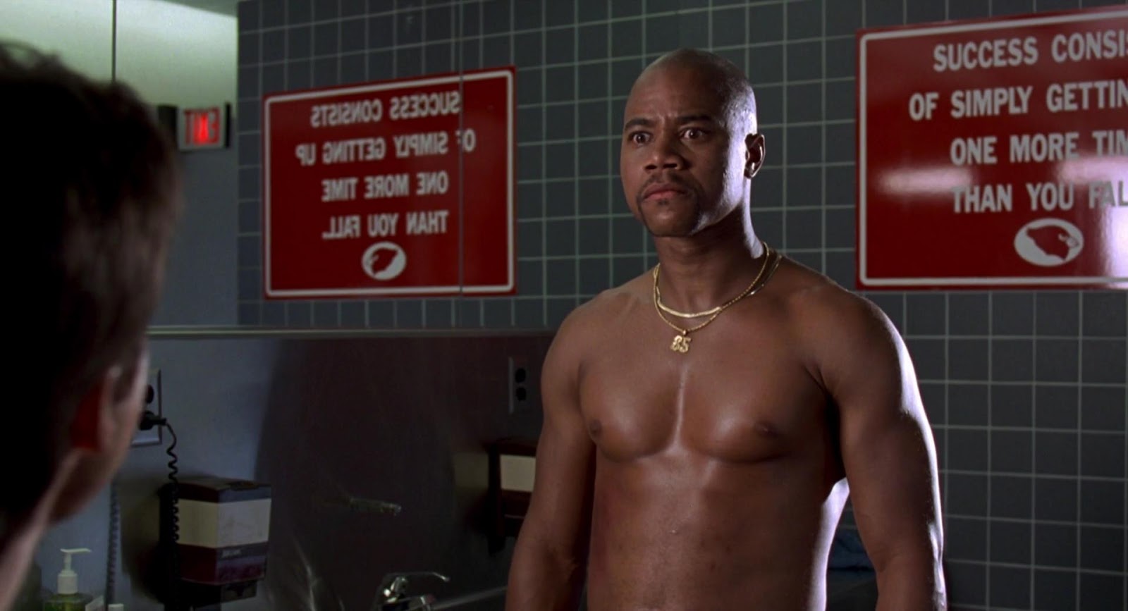 Cuba Gooding Jr. in Jerry Maguire.