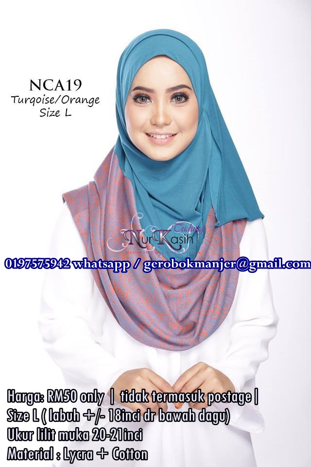 SHAWL INSTANT NADIA NURKASIH CORAK L