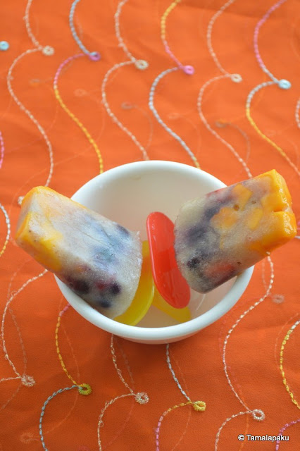Coconut Water - Mixed Fruit Popsicle