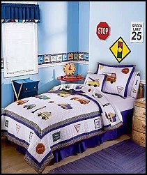 Decoración de Dormitorio de Trenes | Infantil Decora