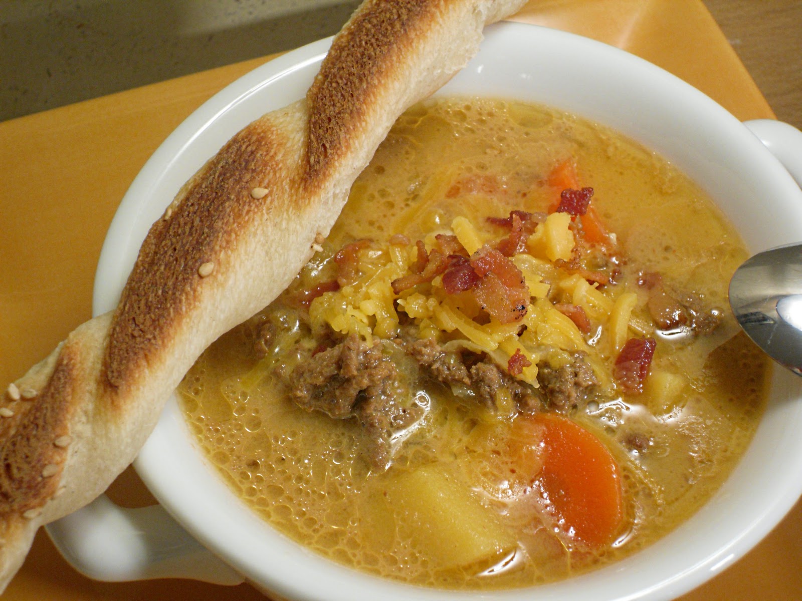 Comfy Cuisine Home Recipes from Family & Friends Cheesy Bacon