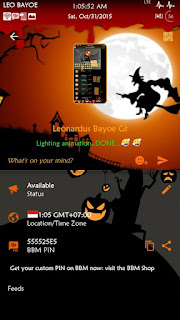 Preview BBM Hallowen Official 2.10.0.31