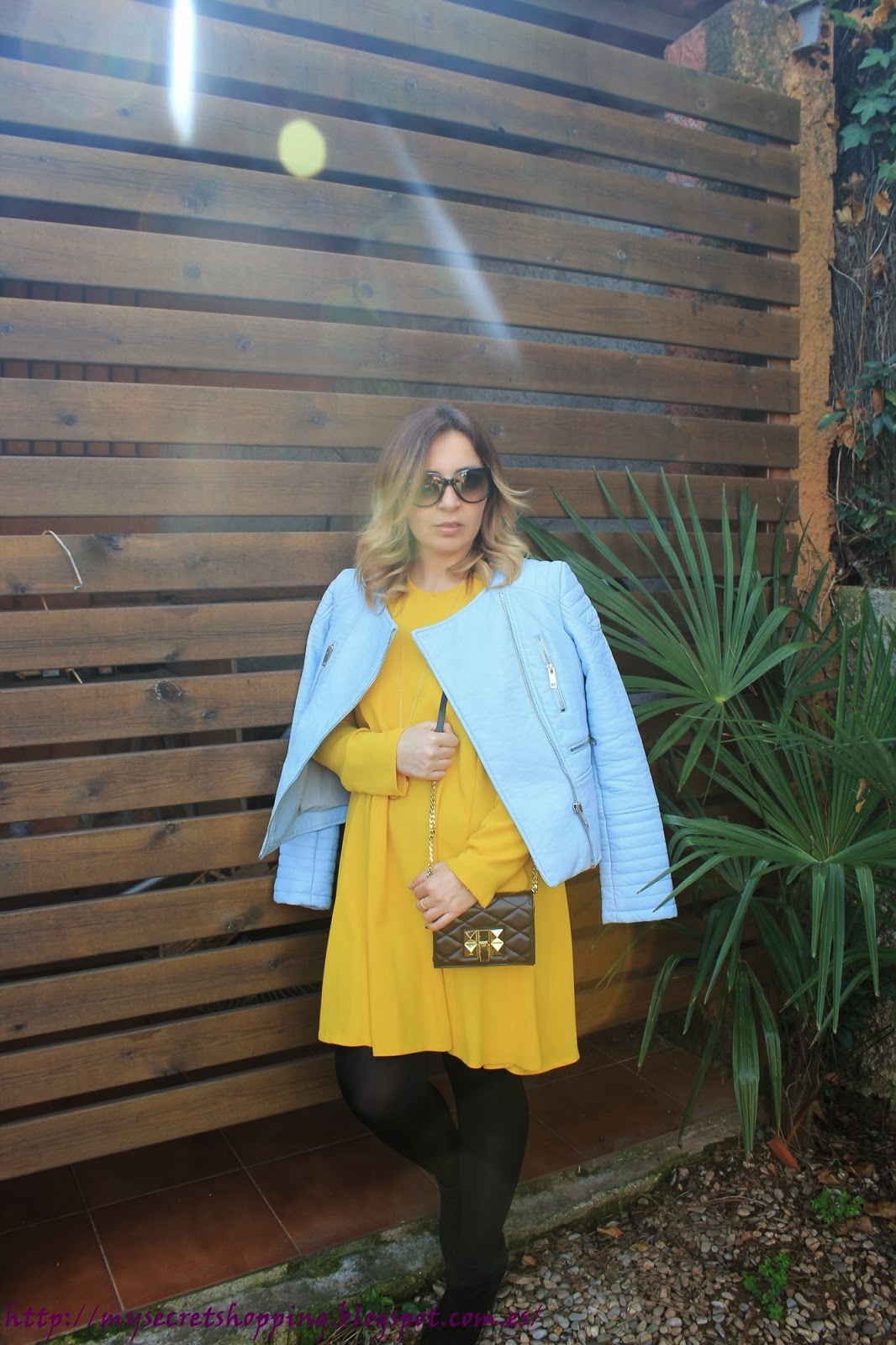 My Secret Shopping Yellow Dress by Zara