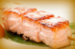 Brochetas de mero Brochetas de mero