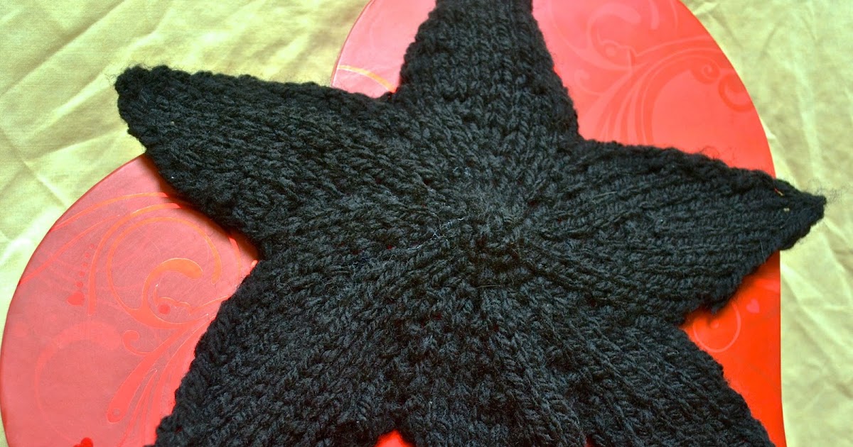 Knitting Novice Exploring Basic Shapes The Knitted Star