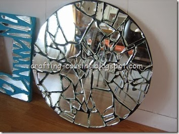 Mosaici Specchio Autoadesivi Rayher - 45 Pezzi 3x3 Cm Argento Per Decorazioni Fai Da Te - Foto 9