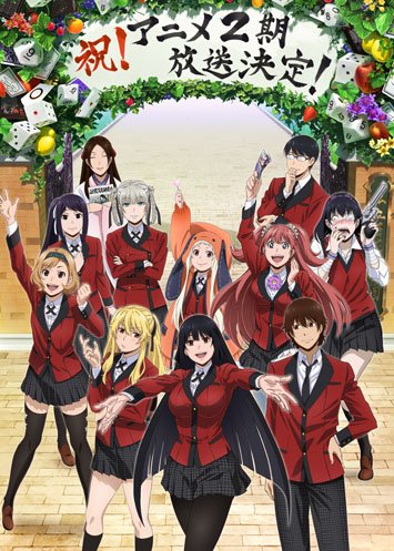 "Kakegurui" TV Anime Gets Season 2!