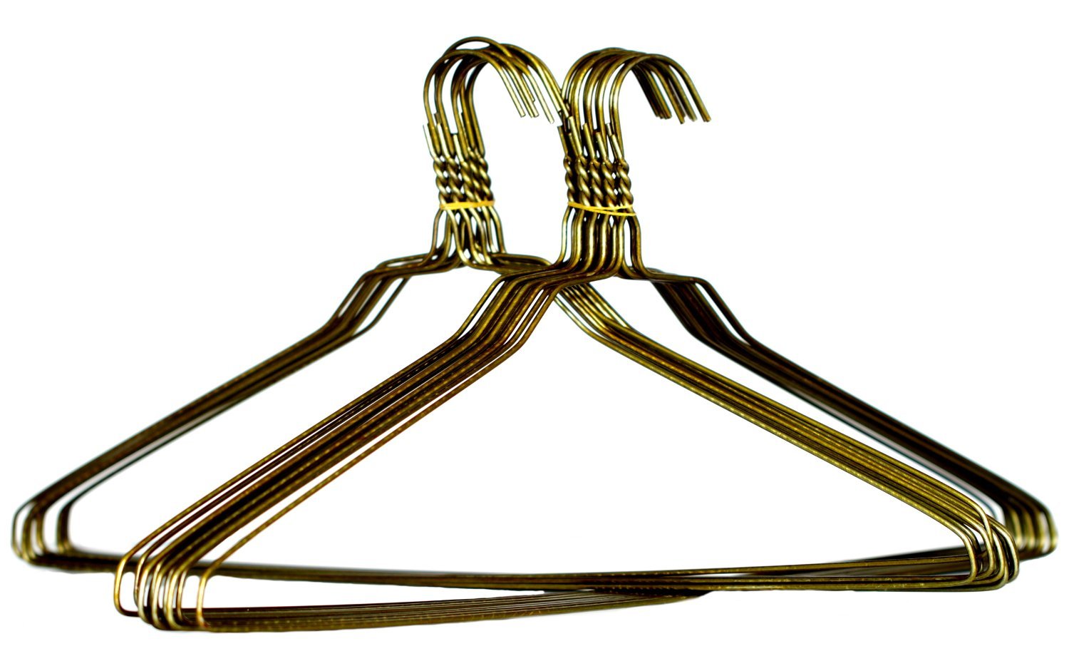 Popular Product Reviews by Amy: 50 Gold Heavy Duty Wire Coat Hangers by