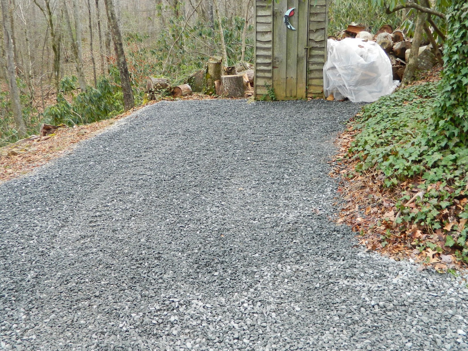 Lise's Log Cabin Life A Gravely Kind of Day