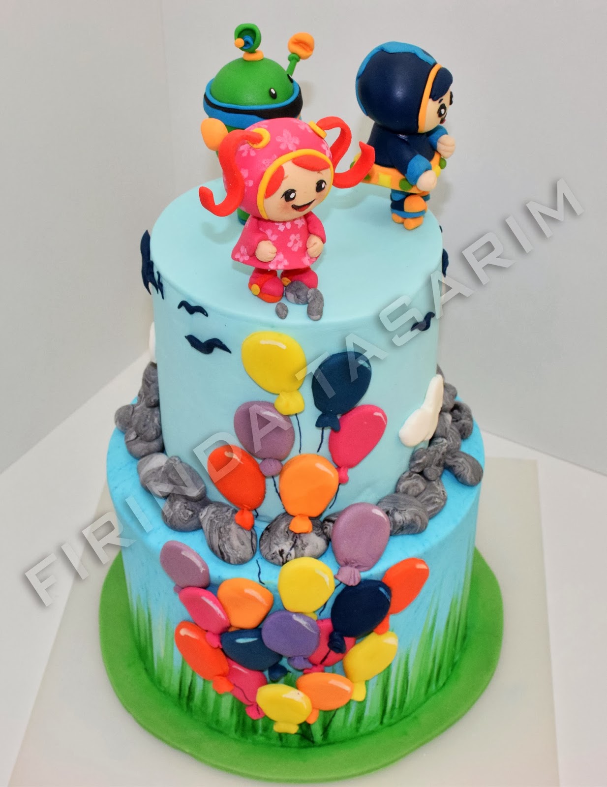 FIRINDA TASARIM Umizoomiler ve ilk maket pasta