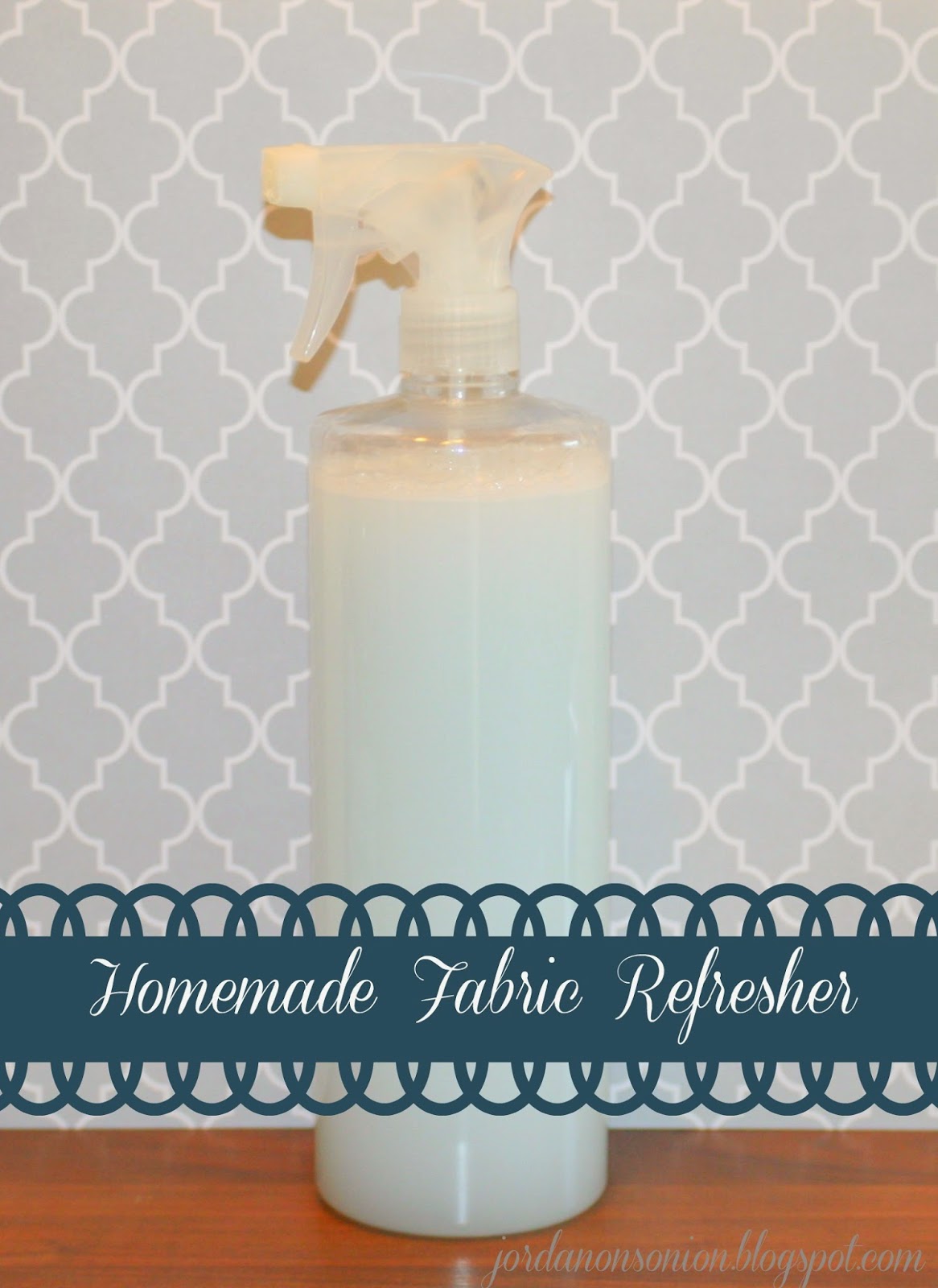 Homemade Fabric Refresher Jordan's Easy Entertaining