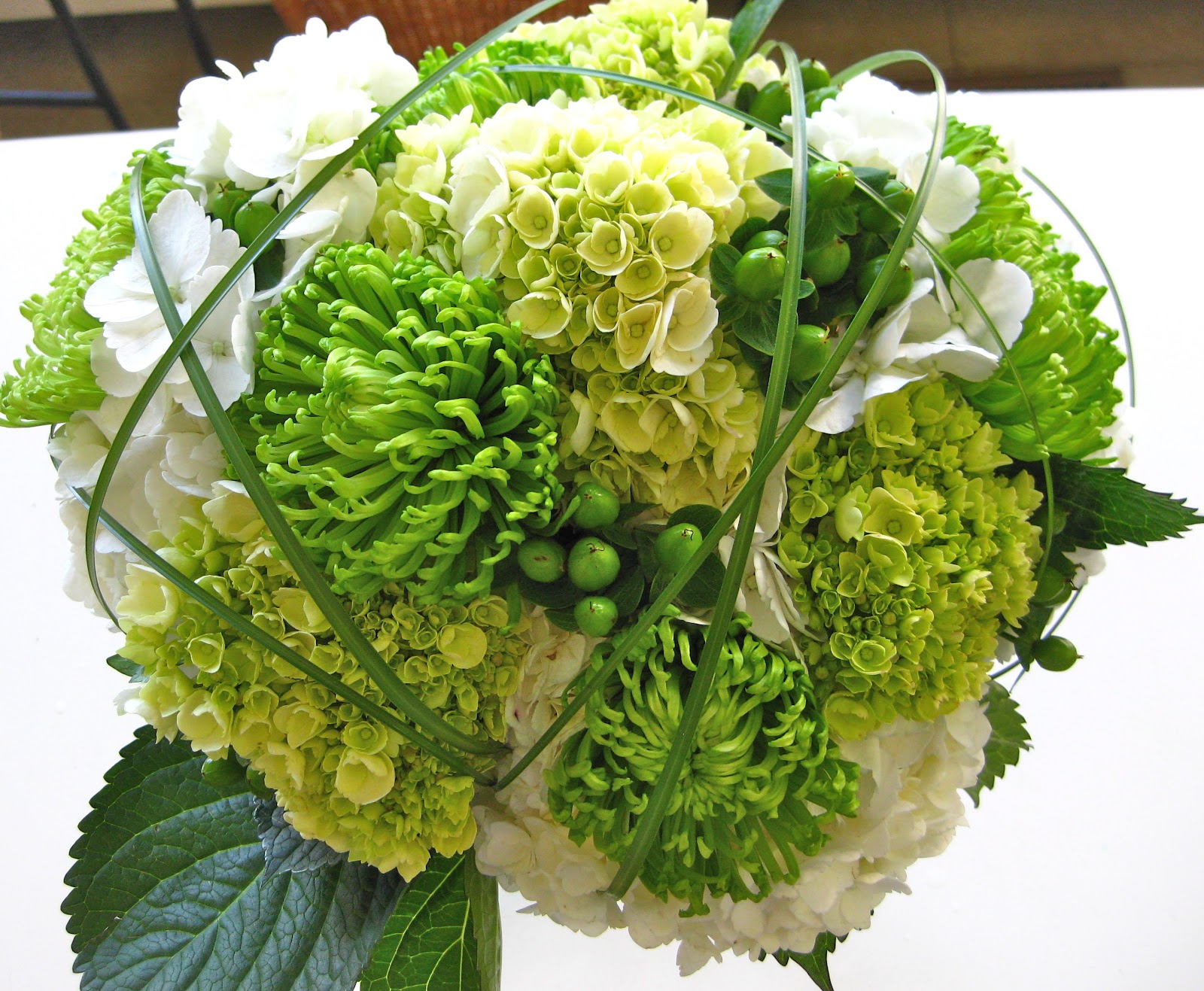 Amazon Com Nearly Natural Hydrangea With Vase Silk Flower