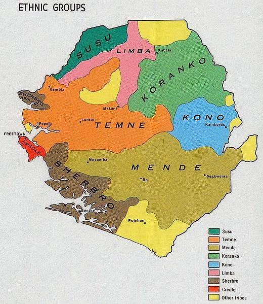 Ethnic Groups in Sierra Leone