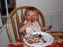 Mags enjoying her cake!