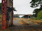 Under a Railroad bridge