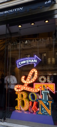 christian louboutin marquee letters 