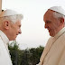 El Papa Francisco pasó a visitar a Benedicto XVI 