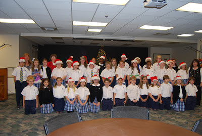 Montgomery Catholic Preparatory School Elementary Choir Brings Christmas Cheer to The Crump Center 1