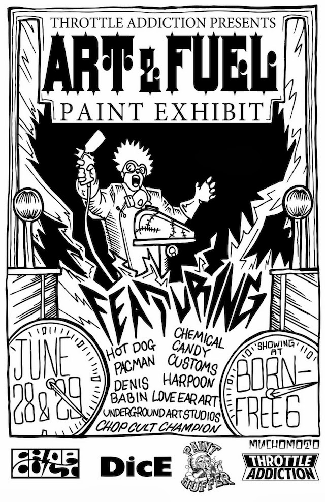 Chemical Candy Customs Throttle Addiction...Art & Fuel