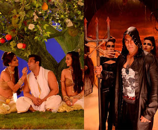 Salman Khan Hell and Heaven in Bigg Boss 7 first look