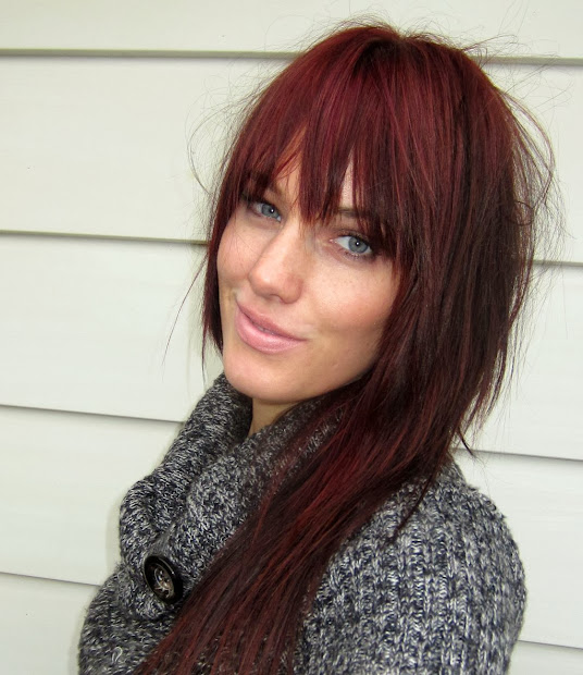 burgundy hair color