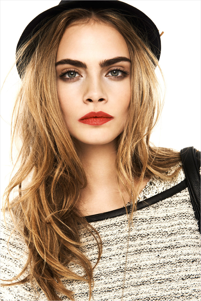 Oficina Chic: A beleza de Cara Delevingne